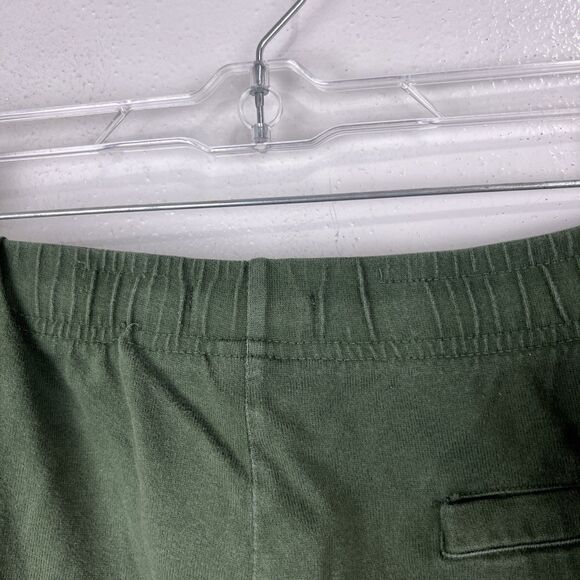 Lands' End Shorts Men Large 36-38 Green Pull On Drawstring Casual Lounge Bottoms - Picture 10 of 14